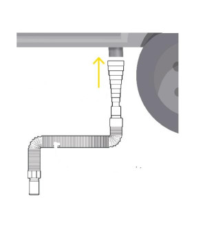 HABA Adaptateur universel pour tuyaux d'échappement