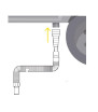 HABA Manguera extensible para aguas residuales