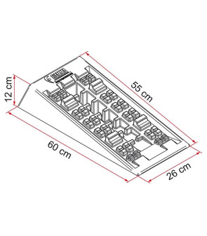 Level System Jumbo 12t x FIAMMA axis 2 pcs.