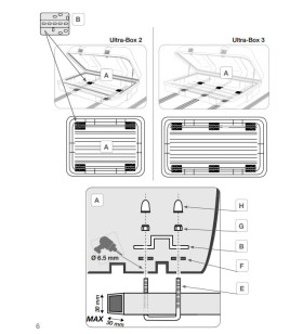 Bagagliera FIAMMA Ultra-Box 2 tetto 02084-01-