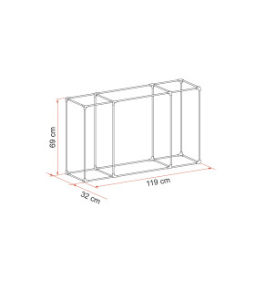 FRAME CARGO BACK KIT FIAMMA maletero trasero