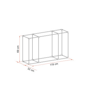 FRAME CARGO BACK KIT FIAMMA maletero trasero