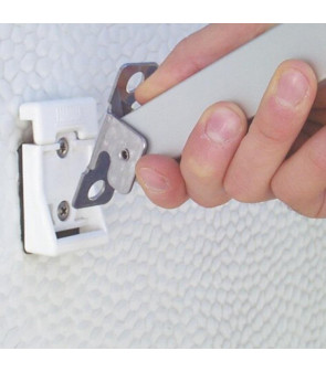SOPORTES DE PARED PLÁSTICO 2 uds. LLAMA 98655-176.