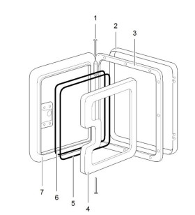 Coppia perni per Portellini DOOR3-4-5-6-7 THETFORD 26602x2