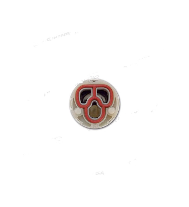 Cartouche ABS Ø25mm 2 nez avec sortie lat et...