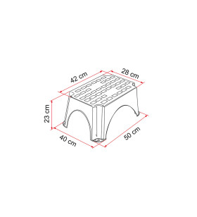 Étape Platine FLAMME 150kg