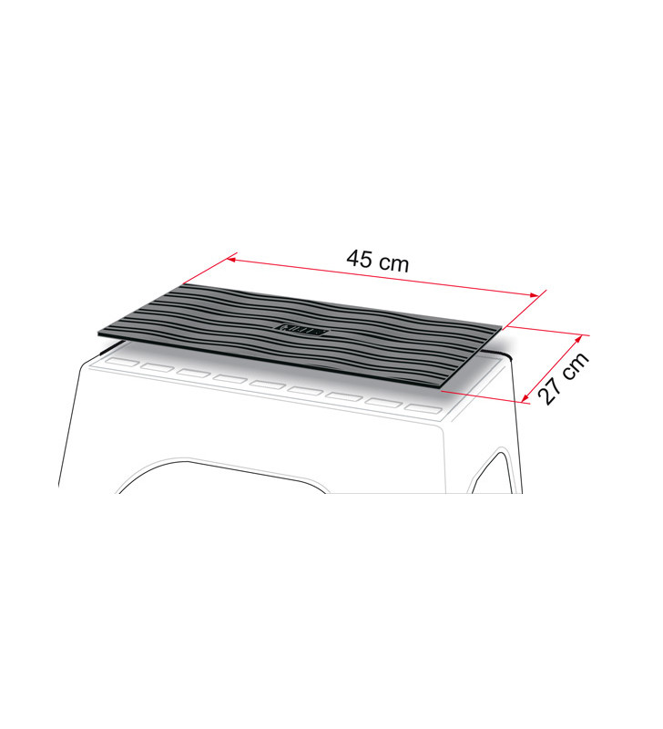 Step-Mat Magnum Black FLAME für STEP MAGNUM Stufen