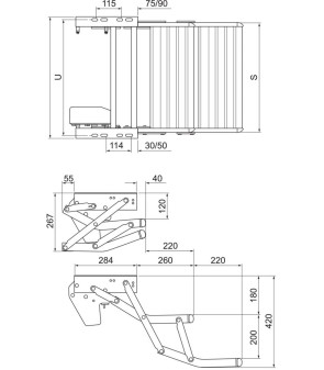 Thule Step Double Step 500 12V - 307579