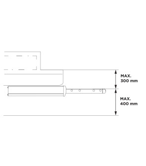 Step Thule Slide-Out Step G2 400 12 V - 301838