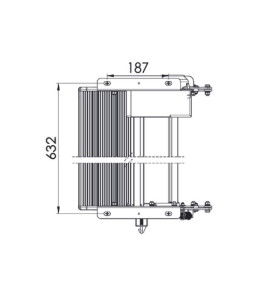 DOUBLE ELECTRIC LIPPERT 10752L STEP 660 mm