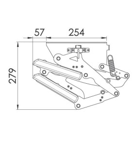 DOUBLE ELECTRIC LIPPERT 10752L STEP 660 mm