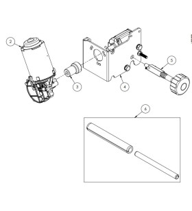 Electric motor x 10570, 10574, 10575,10220 for PROJECT 2000 steps