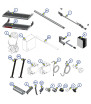Riduttore con staffa gradino 10574 - 10576 DX PROJECT2000 prima 000154407