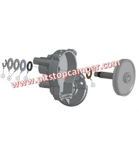 Getriebe für Schrittmotor 10750/10751 PROJECT 2000