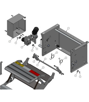 Paso Caja Motor Izquierda 10570, 10576, 10577 PROYECTO 2000