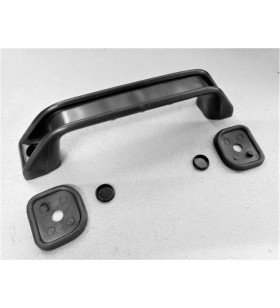 Towing handle 2 holes white for caravans