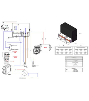 LIPPERT 2020330970 unidad de control 12512 con relés multifunción de 3 pasos 10570-10571-10575-10650