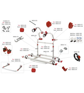 BULL SHOCK ABSORBER BLACK PRO LINE FLAME 98656-869