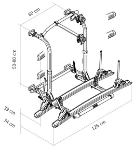 Thule Elite G2 SV Bike Carrier - Low Version - 306561