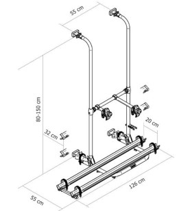 Thule Sport G2 Compact Doppeltür-Vans - 307341