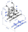 Portabicicletas manual de pared trasera Thule LIFT V16 307368