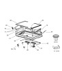 Kompletter Mechanismus für MIDI HEKI elektrische Version BG1717 - 4460000249