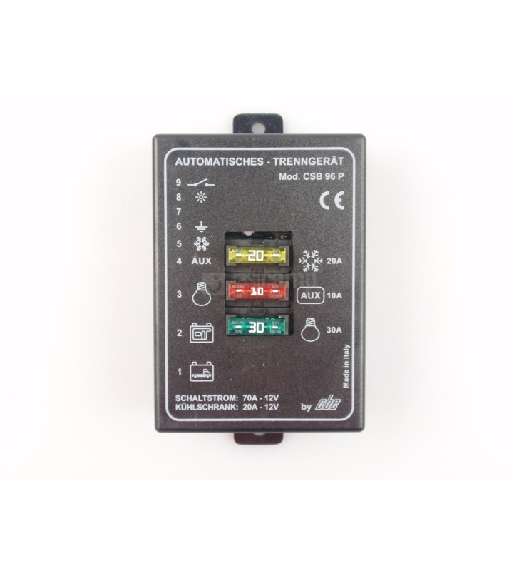 Automatischer Batterietrenner CSB 96-SP mit Netzteil von „+key“ 402965