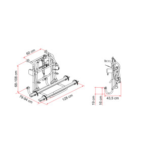 CARRY-BIKE LIFT 77 NOIR FLAMME