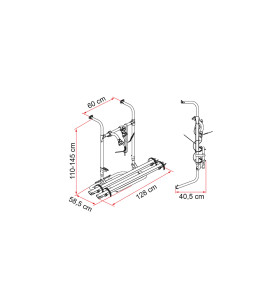 Fiamma Simple Plus 200 bike carrier