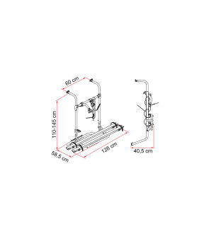 Portabici Fiamma Simple Plus 200 02093A36A
