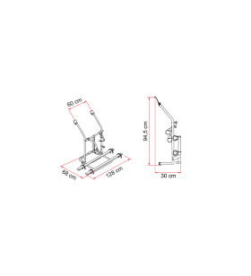 Carry-Bike VW T3 (T25) FLAMME