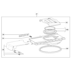 DOMETIC CT 3-4 Curseur de cassette WC complet 4450017507