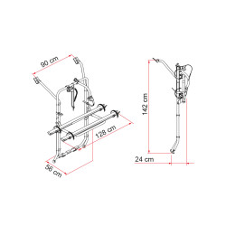 Bike carrier Fiamma Model VW T5