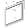 Tappi finali S4-S4.6/S5 Dx+Sx finestre SEITZ - BG0070Z