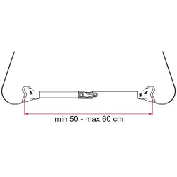 Adaptateur de cadre de vélo de 50 à 60 cm