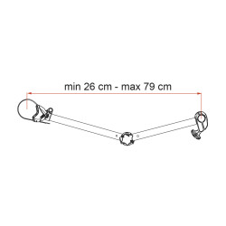 Fahrrad-Block Pro S D3 - 26/79 cm - 07215F01A