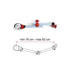 Bike-Block Pro D2 - Rojo 16/63 FIAMMA - 04133F01