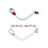 Bike-Block Pro 4 - Rouge de 54 à 57 cm FIAMMA 04133C01-