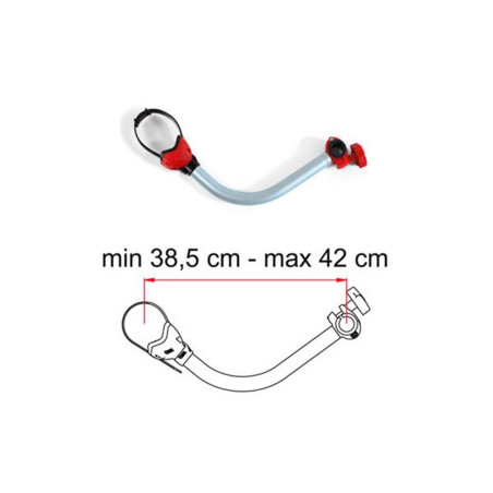 Bike-Block Pro 3 - Rojo de 38,5 a 42 cm