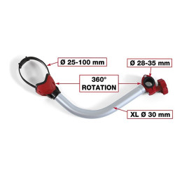 Bike-Block Pro 3 - Red from 38.5 to 42 cm