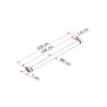 ROULEAU TOIT-RAIL FLAMME 06876-01-