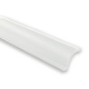 Cache-vis profil plastique 11mm blanc