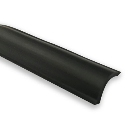 Tapa rosca perfil plastico 11mm negro