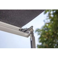 Verandawand FIAMMA F45S Polar White Stoff Royal Grey