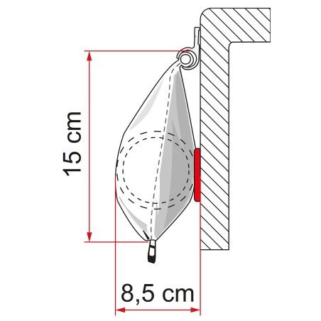CARAVANSTORE XL 310 GRIS REAL