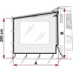 Flamme Côté W Caravanstore / F35 Pro