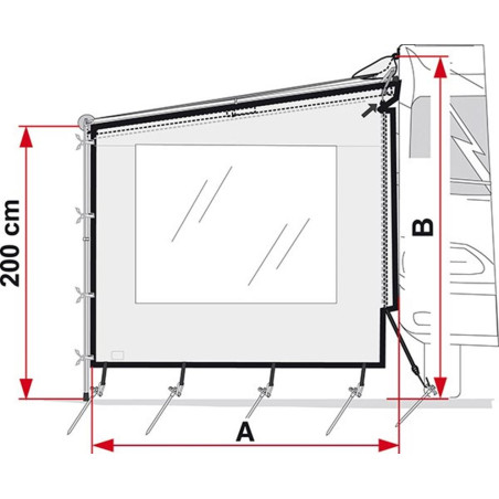 Fiamma Side W Caravanstore/F35 Pro