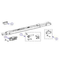 SET OF TWO QUICK CLAMPING LEVERS THULE 1500601150