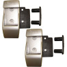 WALL BRACKETS ALU TITANIUM FIAMMA 98655-728.