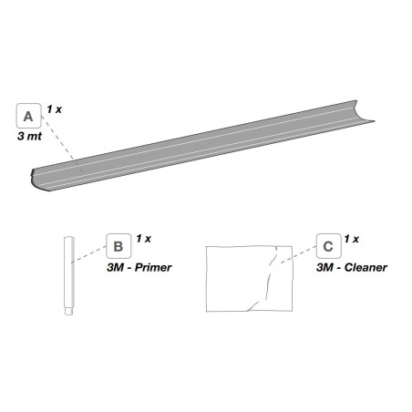Rain Guard Van FLAME-Kit
